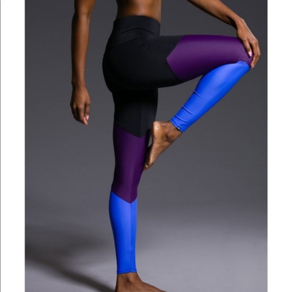 Onzie High Waisted Track Yoga Leggings
